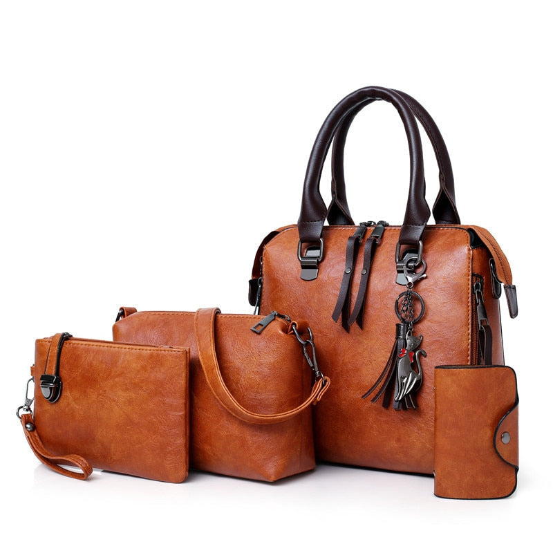 LADIE'S HANDBAG Burminsa Brand Studded PU Leather with Shoulder Strap –  BRAVO AND BRAVA