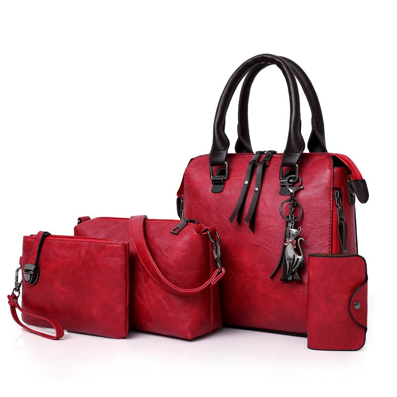 Amazon.com: Women Woven Tote Bag Vintage Shoulder Bag Soft Foldable  Top-Handle Fashion Handbag Composite Bag with Coin Purse (Advanced Grey) :  Clothing, Shoes & Jewelry
