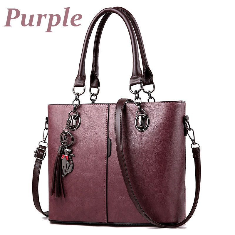 BROMEN Hobo Bags for Women Leather Handbags Designer Shoulder Bucket  Crossbody Purse,Color - Brown